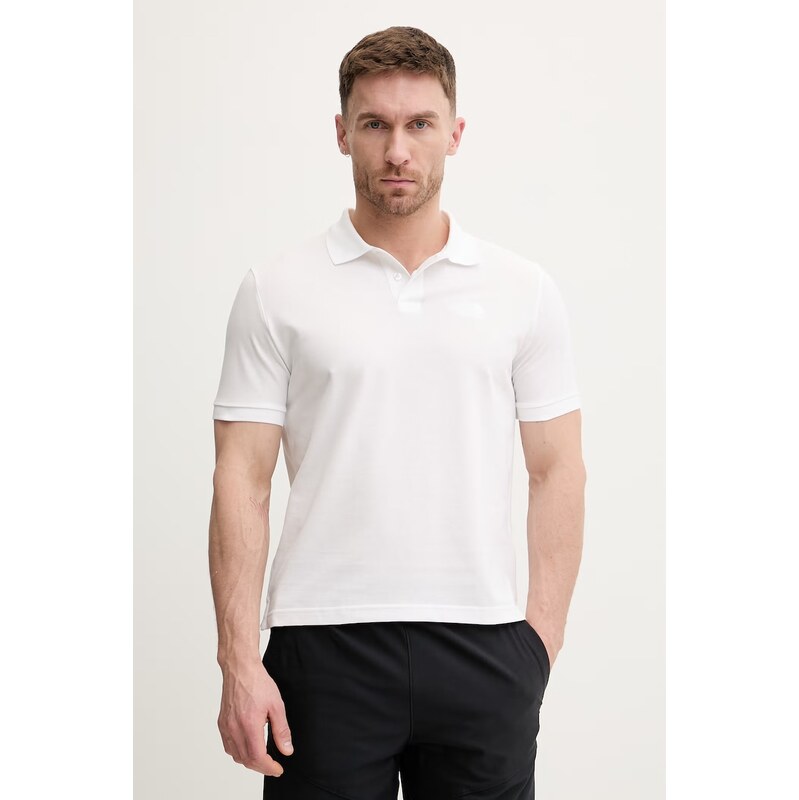 The North Face polo bawełniane REGULAR POLO