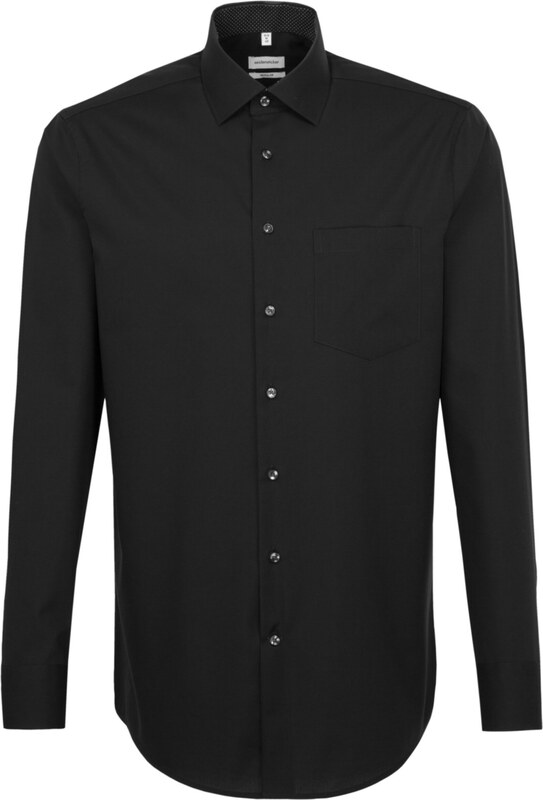 SEIDENSTICKER Koszula biznesowa czarny