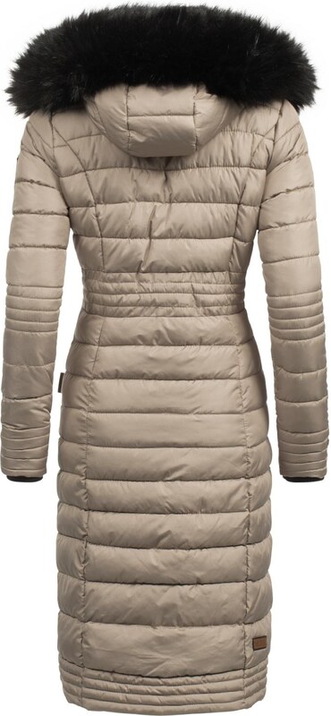 NAVAHOO Płaszcz zimowy 'Umay' ciemnoszary