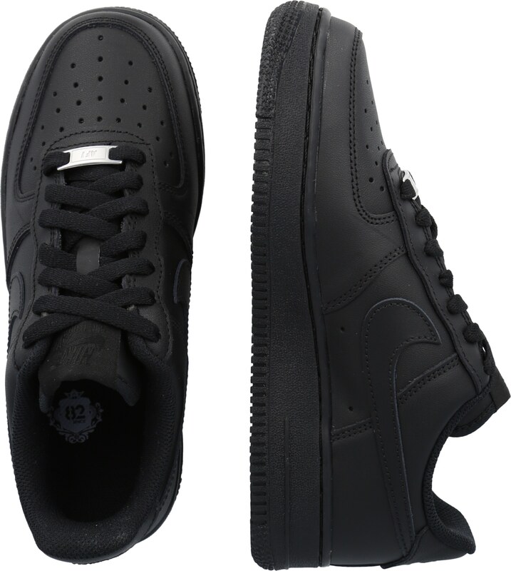Nike Sportswear Trampki niskie 'AIR FORCE 1 07' czarny