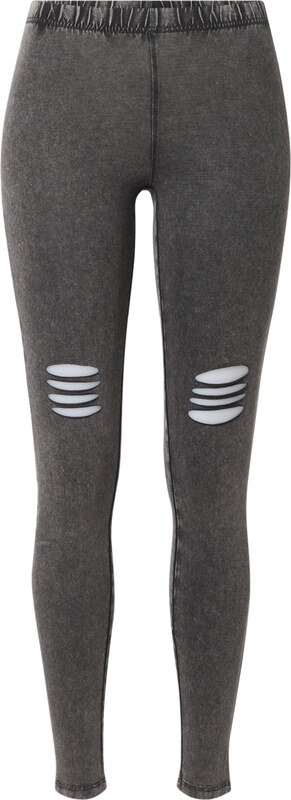 Urban Classics Legginsy nakrapiany czarny