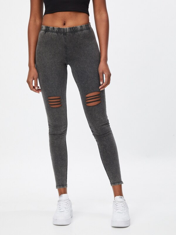 Urban Classics Legginsy nakrapiany czarny