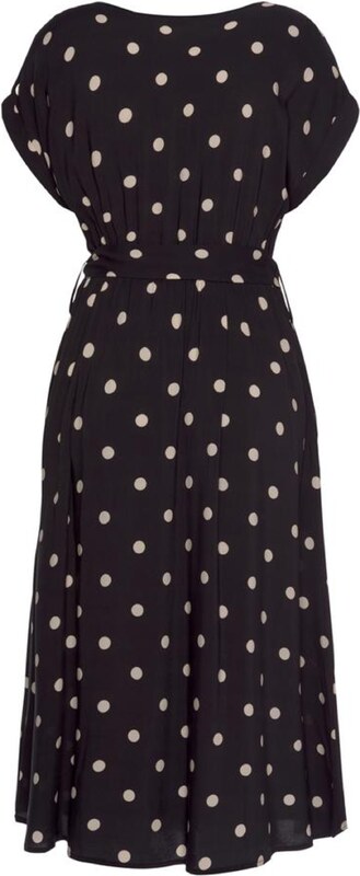 LASCANA Sukienka beżowy / czarny