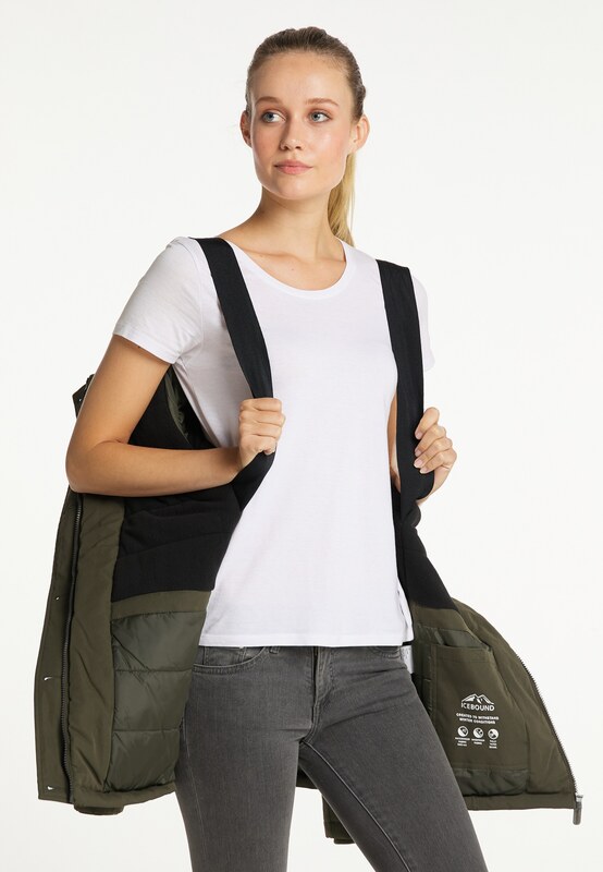 ICEBOUND Kurtka zimowa oliwkowy