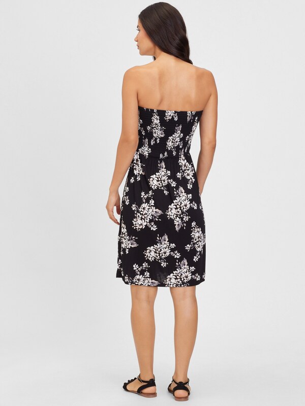 LASCANA Letnia sukienka 'Jasmine' beżowy / szary / czarny / biały