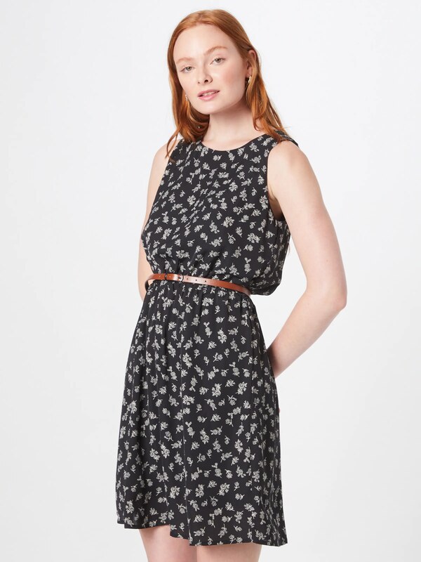 ABOUT YOU Sukienka 'Ragna' czarny / biały