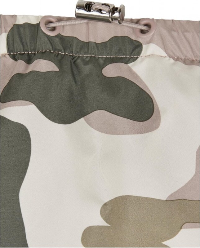 URBAN CLASSICS Ladies Camo Pull Over Jacket - duskrose camo