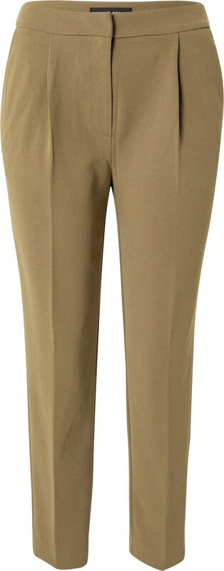 Dorothy Perkins Spodnie w kant oliwkowy
