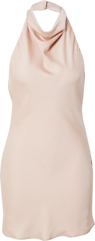 Nasty Gal Sukienka koktajlowa różowe złoto