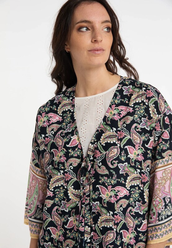 usha FESTIVAL Kimono niebieski / żółty / zielony / pomarańczowy / różowy pudrowy / czarny