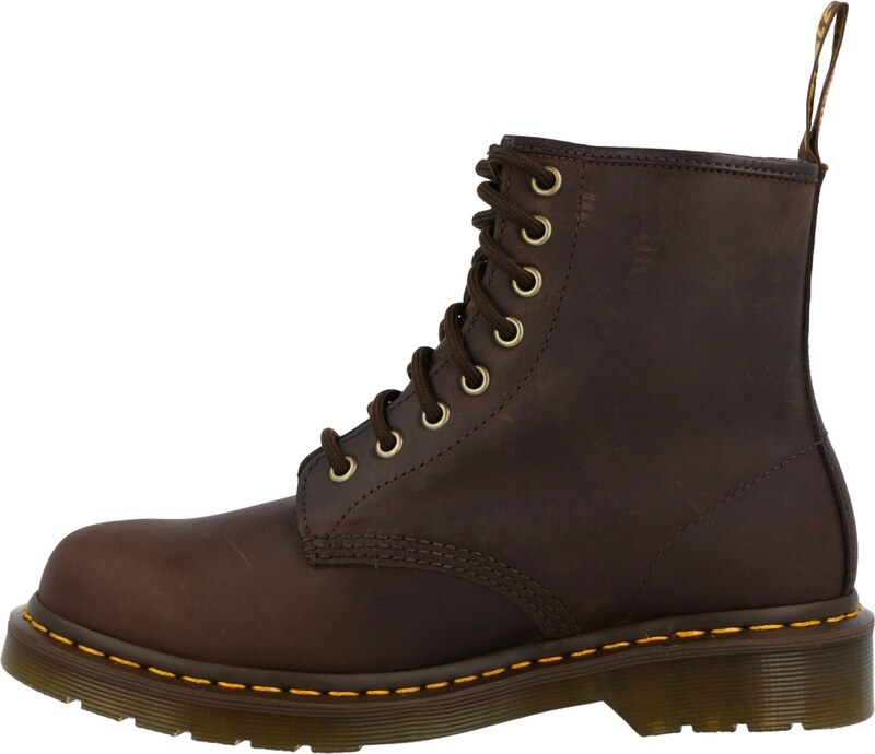 Dr. Martens Kozaki sznurowane '1460 Crazy Horse' czekoladowy