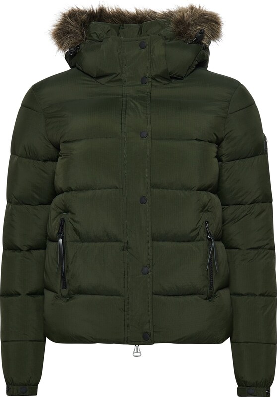 Superdry & Co Kurtka zimowa oliwkowy