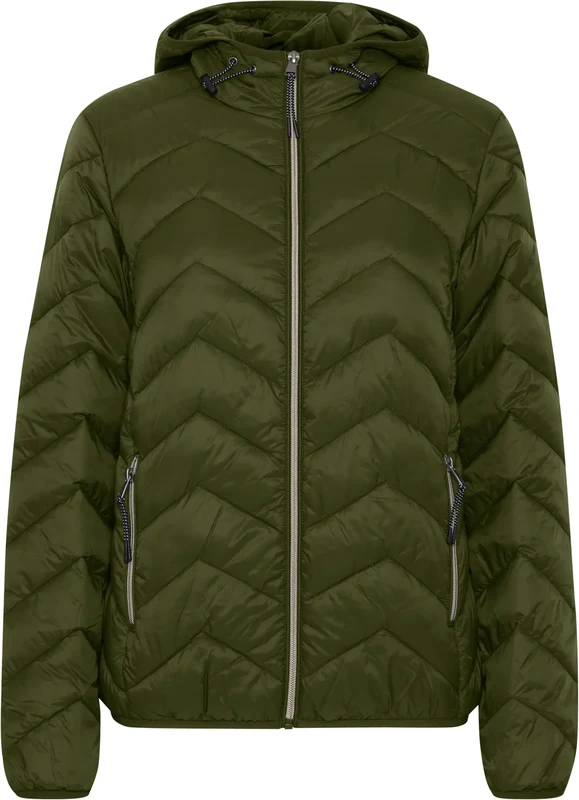 Fransa Kurtka przejściowa 'Padma' oliwkowy