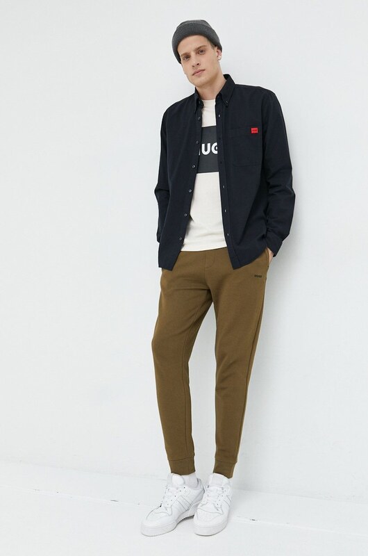 HUGO koszula bawełniana Evito