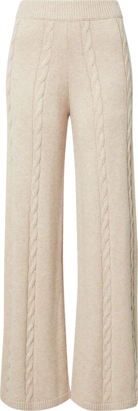 florence by mills exclusive for ABOUT YOU Spodnie 'Rosa' nakrapiany beż