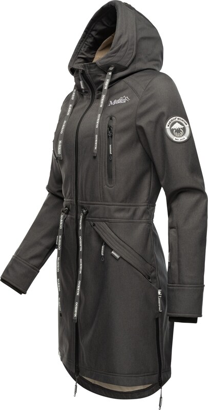 MARIKOO Parka przejściowa błotnisty