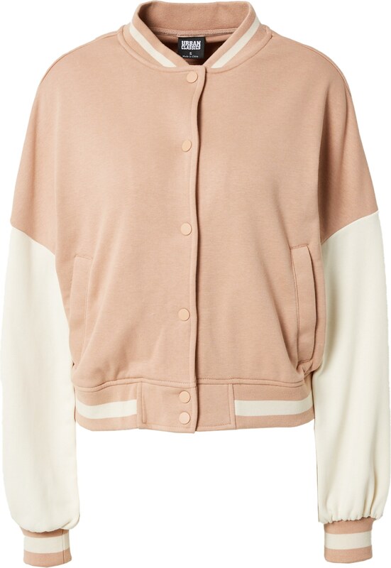 Urban Classics Kurtka przejściowa piaskowy / biały