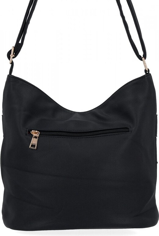 Uniwersalna Torebka Damska Listonoszka firmy Herisson 1052L2092 Czarna