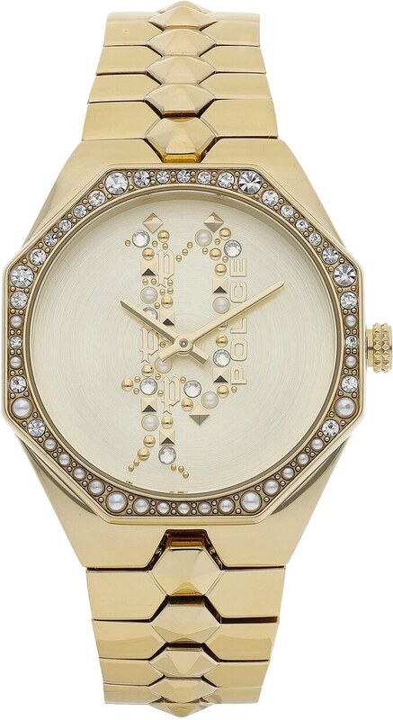 Police Zegarek Montaria PEWLG2109602 Złoty