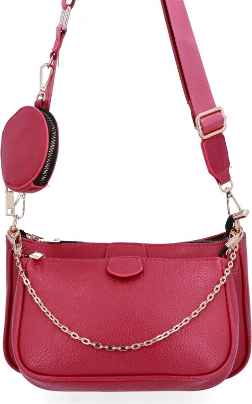 Torebki Listonoszki 2w1 firmy Herisson 1652H2023-73 Fuksjowa