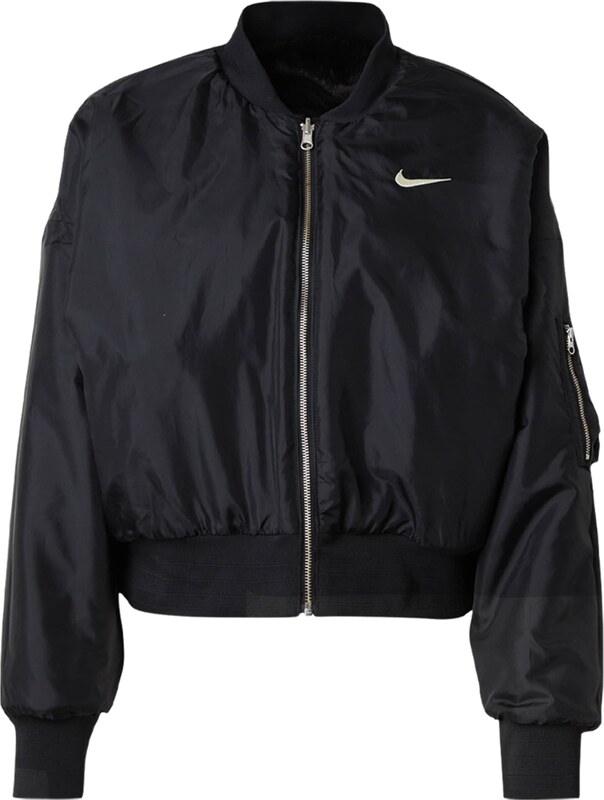 Nike Sportswear Kurtka przejściowa czarny / biały