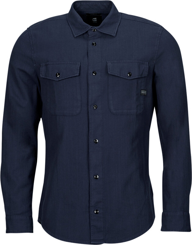 G-Star Raw Koszule z długim rękawem marine slim shirt l\s
