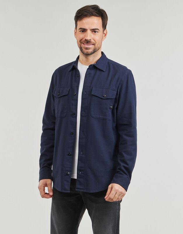 G-Star Raw Koszule z długim rękawem marine slim shirt l\s