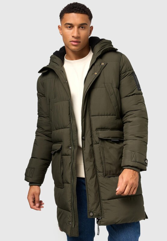 STONE HARBOUR Parka zimowa 'Beviis' khaki