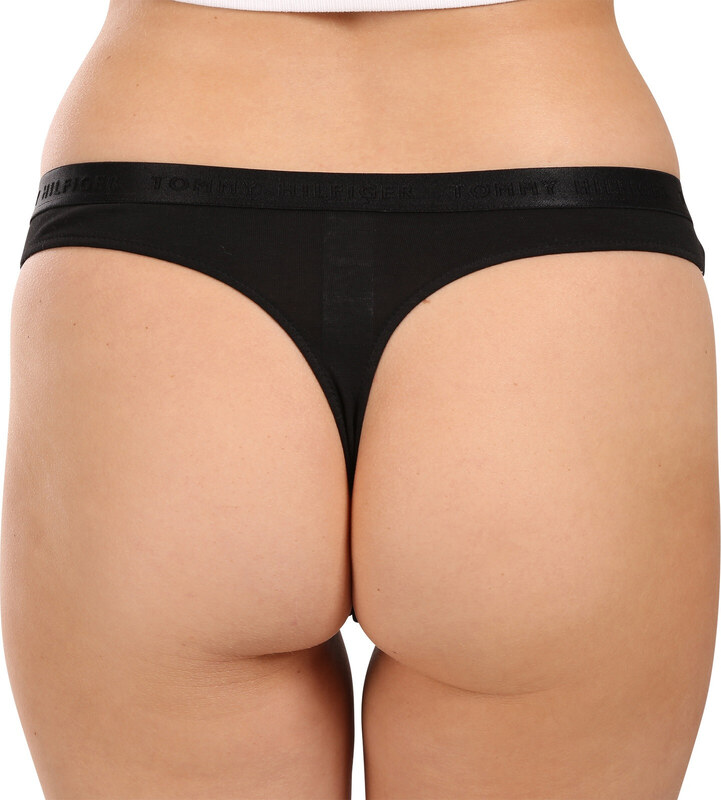 3PACK stringi damskie Tommy Hilfiger nadrozmiard wielokolorowe (UW0UW04480 05J)