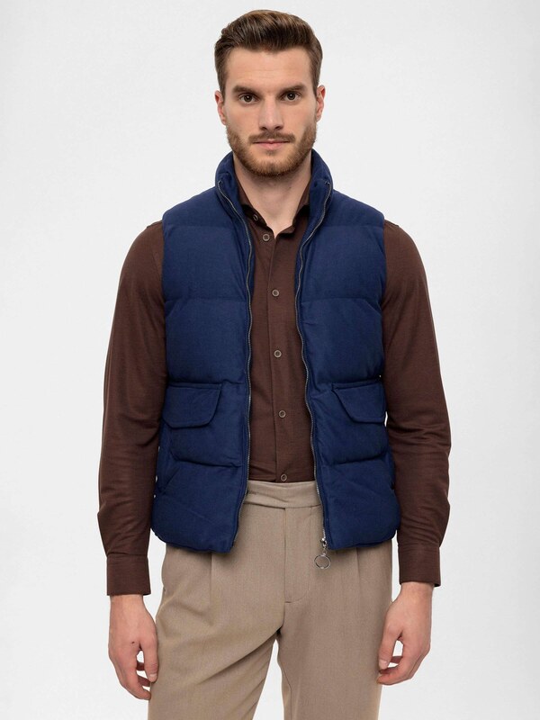 Antioch Kamizelka granatowy