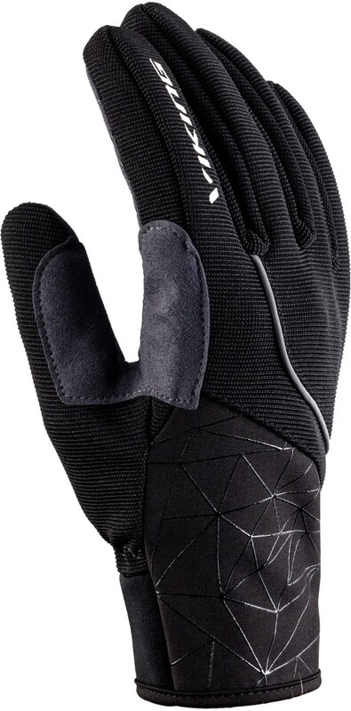 Rękawiczki do biegów przełajowych unisex Viking KIRKEN czarne