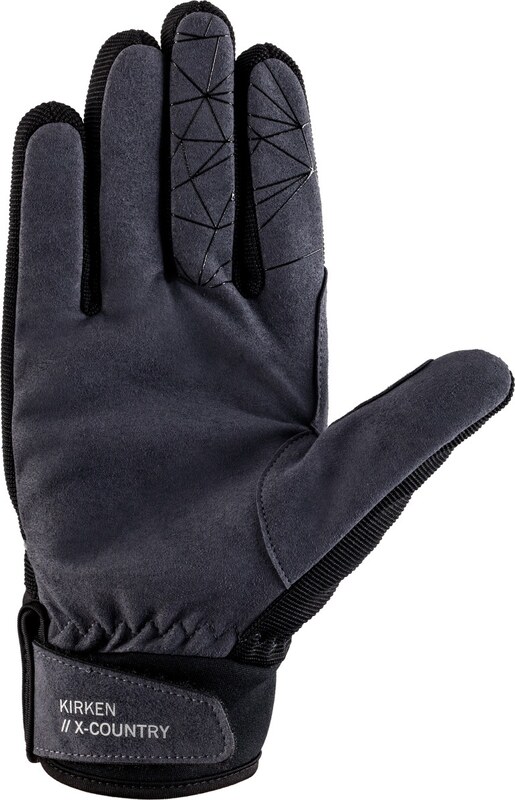 Rękawiczki do biegów przełajowych unisex Viking KIRKEN czarne