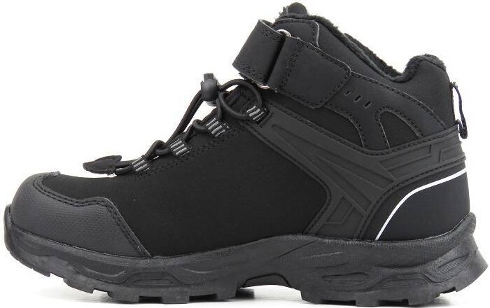 Śniegowce dziecięce z softshell i tripletex - AMERICAN CLUB HL 25/22, czarne