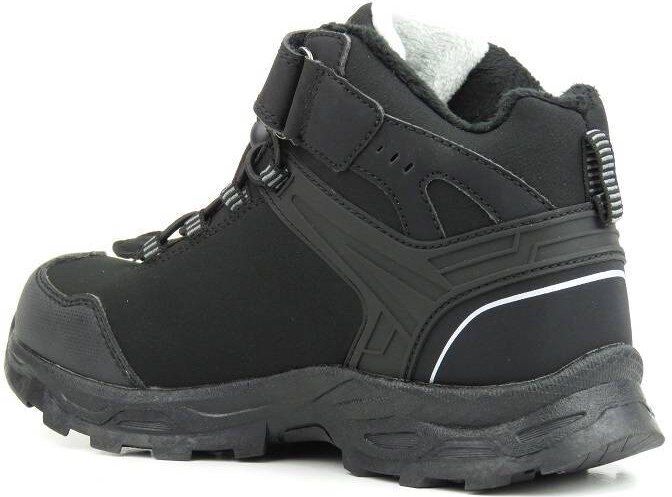 Śniegowce dziecięce z softshell i tripletex - AMERICAN CLUB HL 25/22, czarne