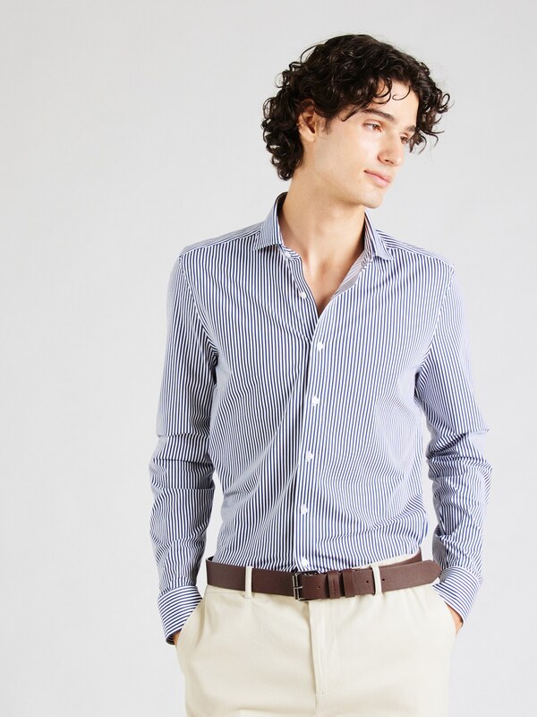 OLYMP Koszula biznesowa atramentowy / biały