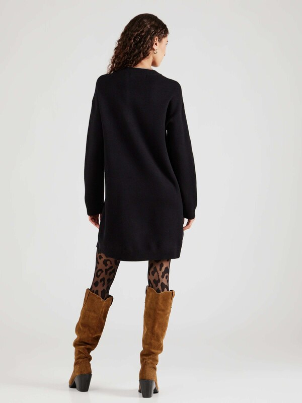 VERO MODA Sukienka z dzianiny 'VMSABA' czarny