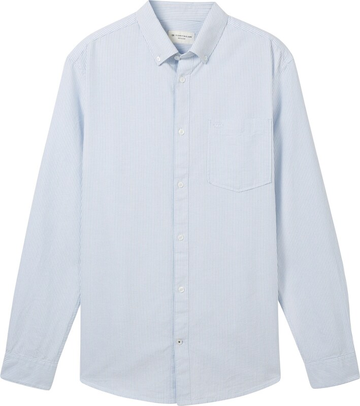 TOM TAILOR Koszula jasnoniebieski / biały