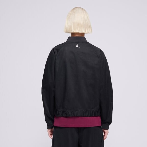 Kurtka Przejściowa W Jordan Varsity Jkt Ssnl C Damskie Odzież Kurtki przejściowe FN5786-010 Czarny