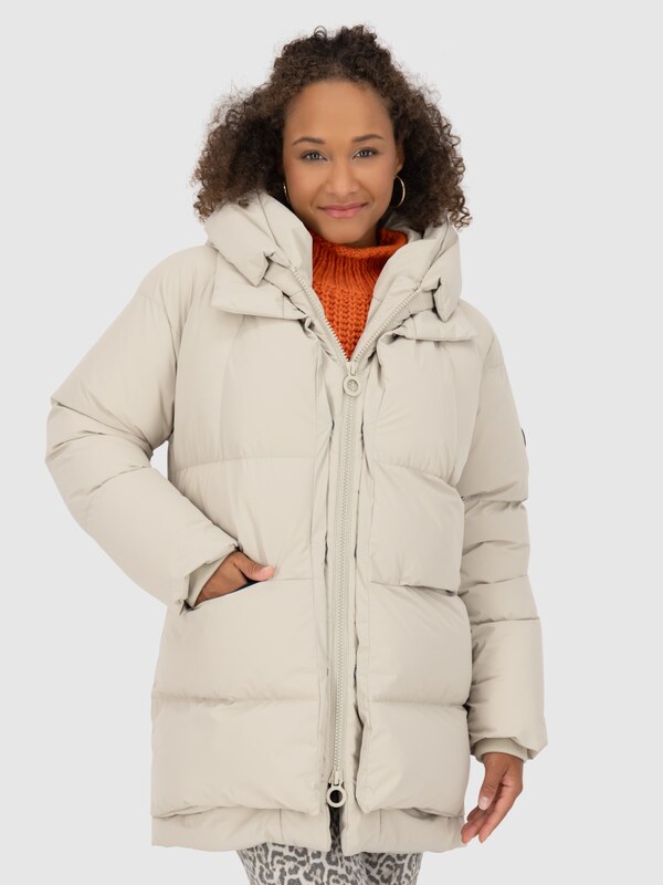 alife & kickin Kurtka zimowa 'LykkeAK' ecru
