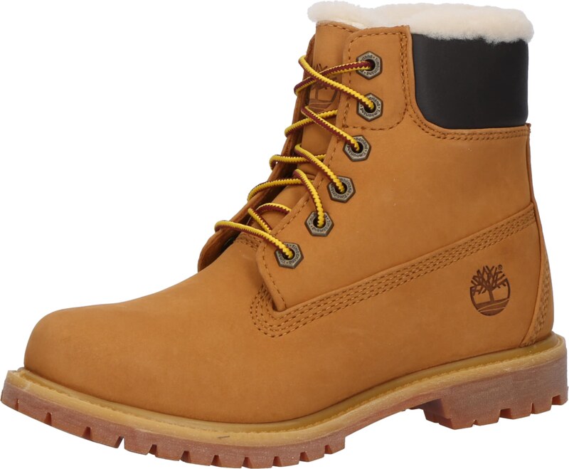 TIMBERLAND Botki sznurowane karmelowy / czarny