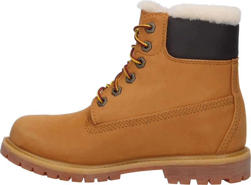 TIMBERLAND Botki sznurowane karmelowy / czarny