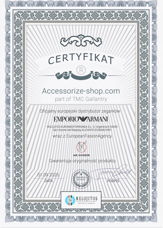 ZEGAREK DAMSKI EMPORIO ARMANI AR11402 - GIANNI T-BAR (zi511b)
