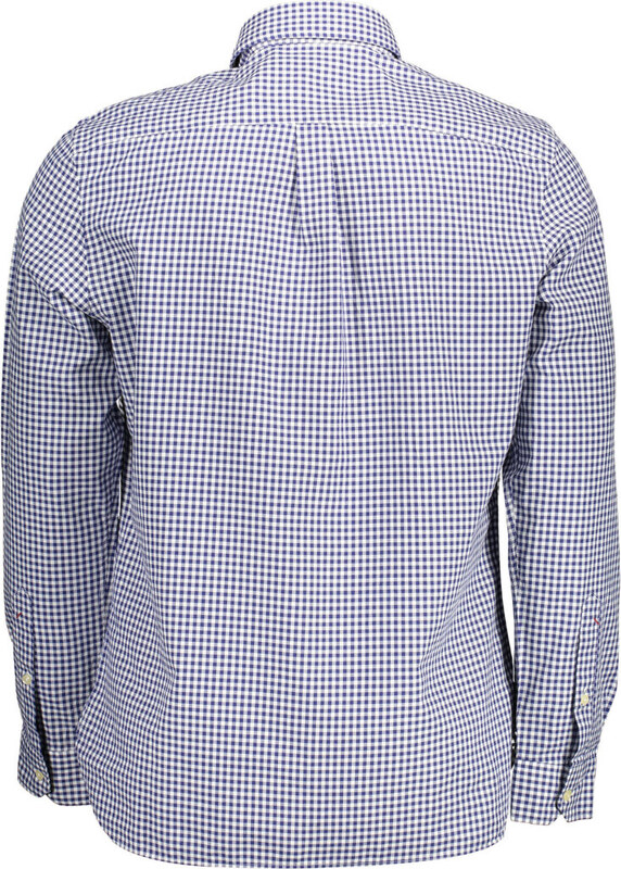 U.S. POLO MĘSKA KOSZULKA POLO Z DŁUGIM RĘKAWEM JASNONIEBIESKA