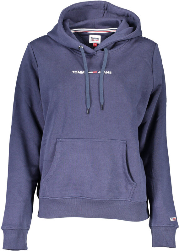 BLUZA TOMMY HILFIGER BEZ ZAMKA DAMSKA NIEBIESKA