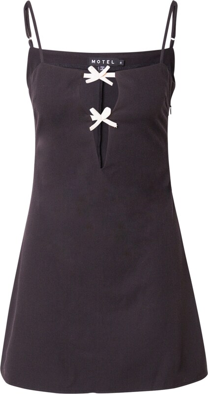 Motel Sukienka 'Asinel' kremowy / czarny