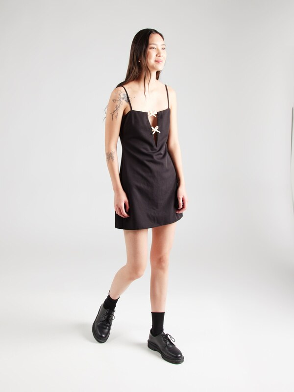 Motel Sukienka 'Asinel' kremowy / czarny