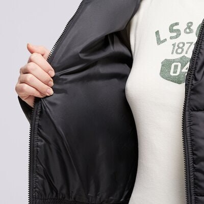 Nike Kurtka Zimowa W Nsw Tf Synfl Nk Clsc Pfr Damskie Odzież Kurtki zimowe FZ5899-010 Czarny