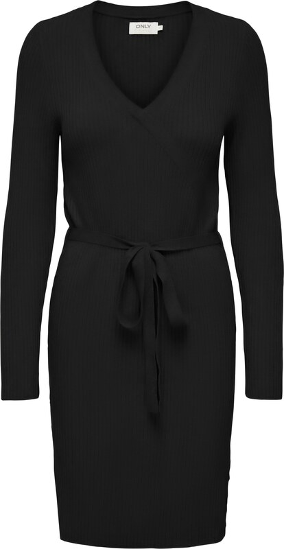 ONLY Sukienka z dzianiny 'ONLVENLO' czarny