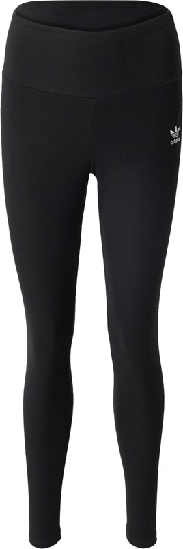 ADIDAS ORIGINALS Legginsy 'Essentials' czarny / biały