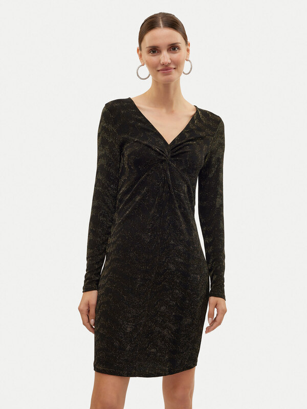 Vero Moda Sukienka koktajlowa Lucy 10316745 Brązowy Slim Fit